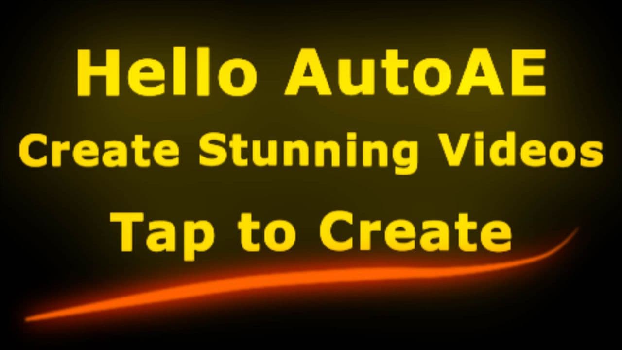 template Glowing Text & Handwritten Underline preview