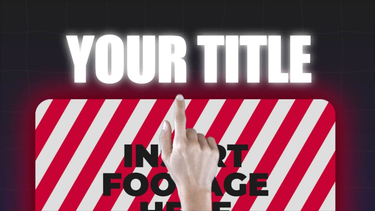 template Glowing Image Transition with Tap preview