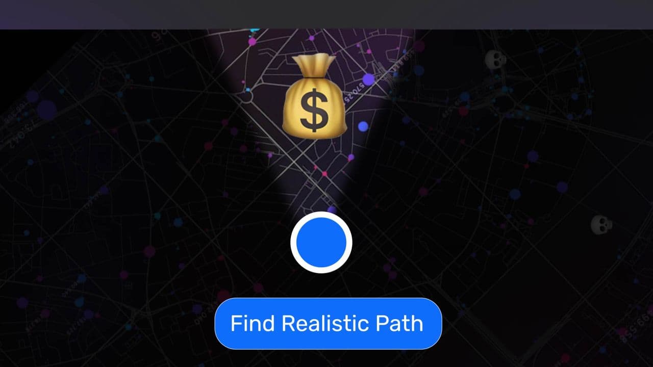 template Apple Map Path Animation preview