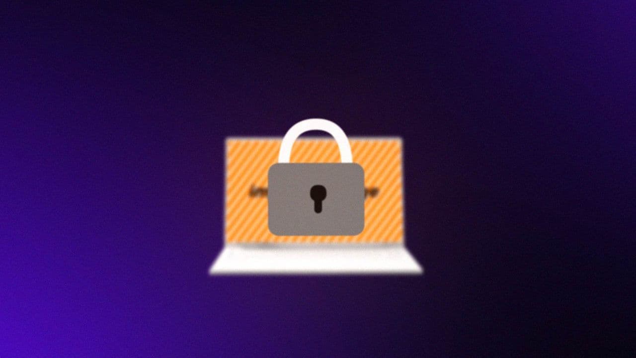 template Locked Laptop Animation with Secret Reveal Effect preview