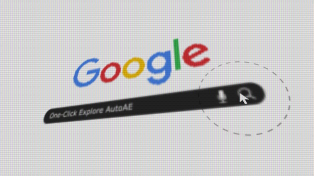 template Animated Google Search preview