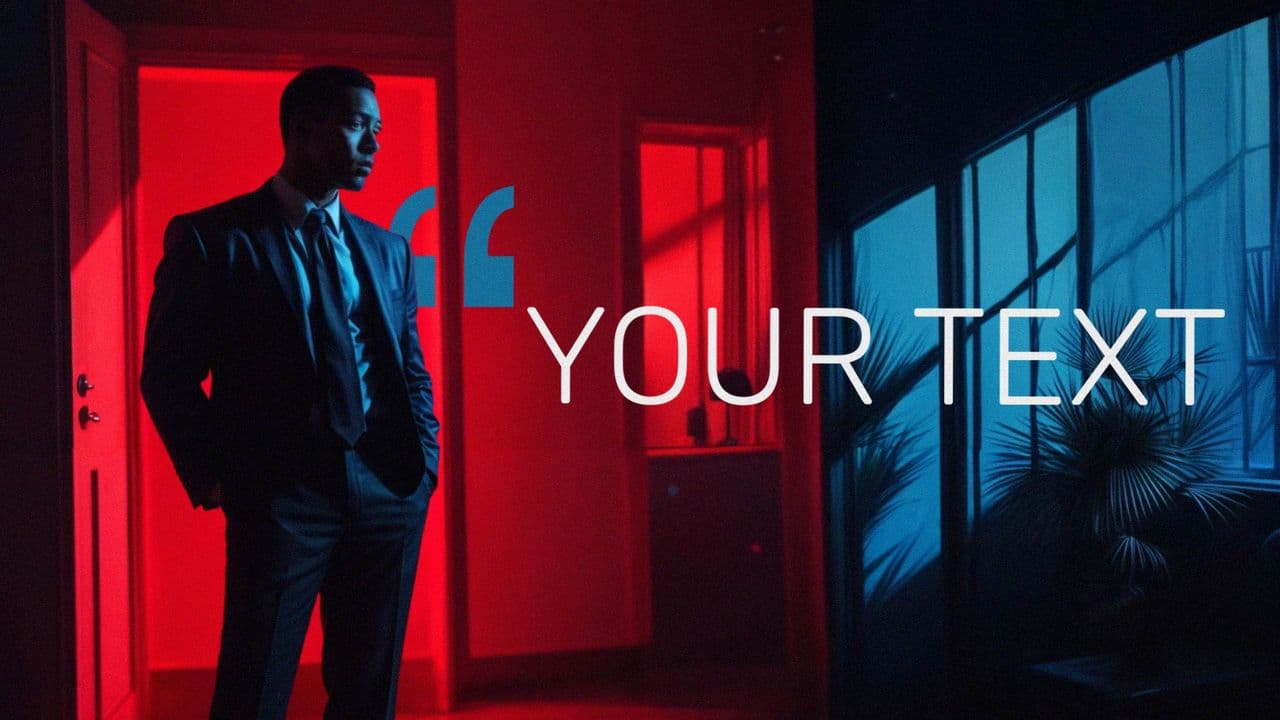 template Elegant Quote Animation in Iman Gadzhi Cinematic Style preview