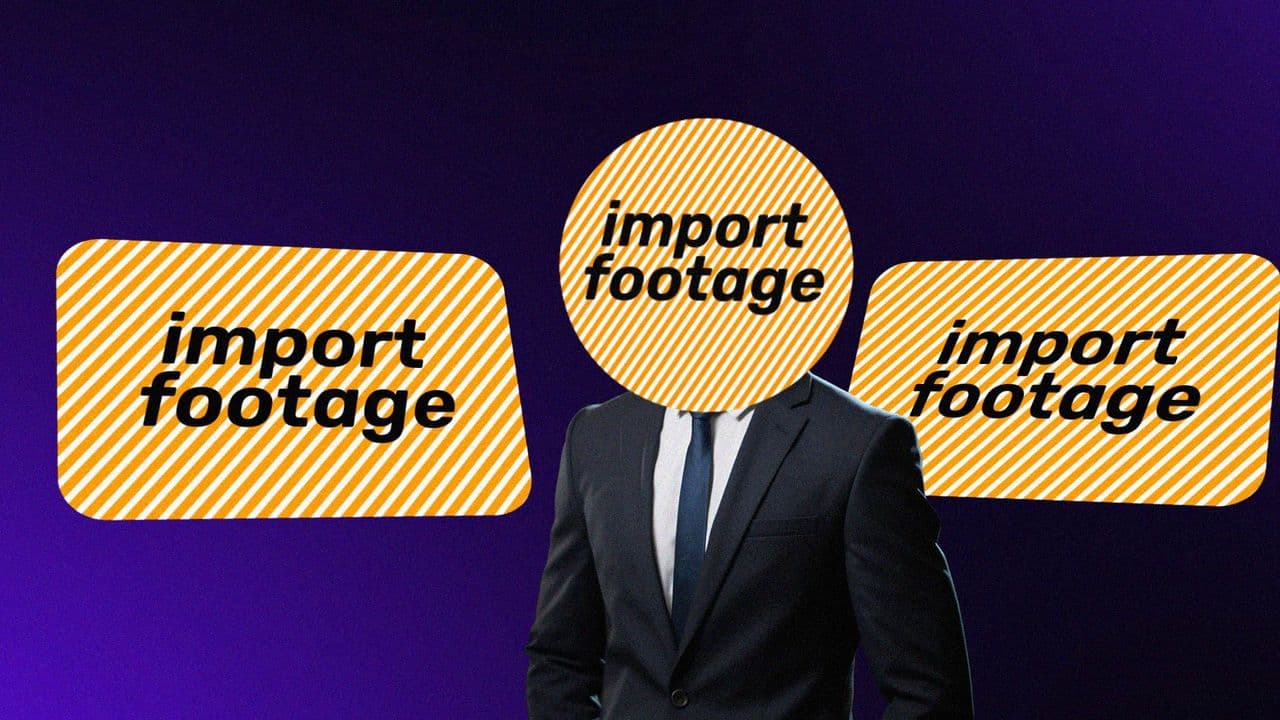 template Dynamic Character Animation with Two Revealing Footage preview