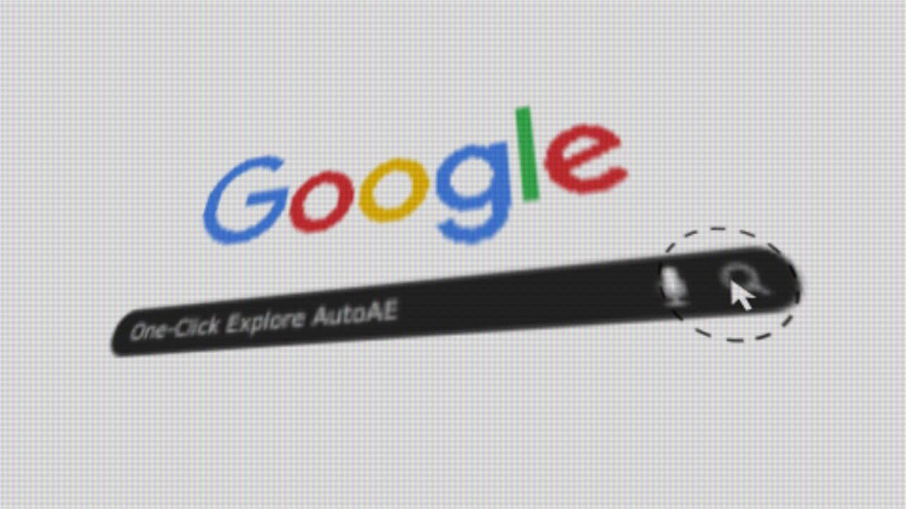 template Animated Google Search with Images preview