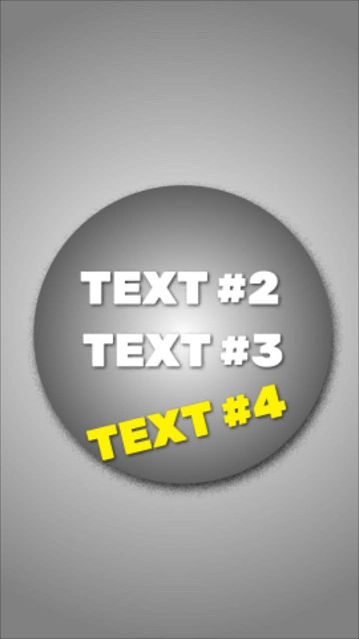 template Text Explosion Animation | Break Down 1 Idea into 3 Key Points preview