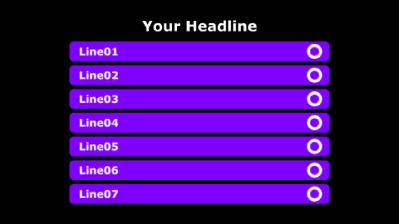 template Streamlined Flowchart Hook | 7 Steps preview