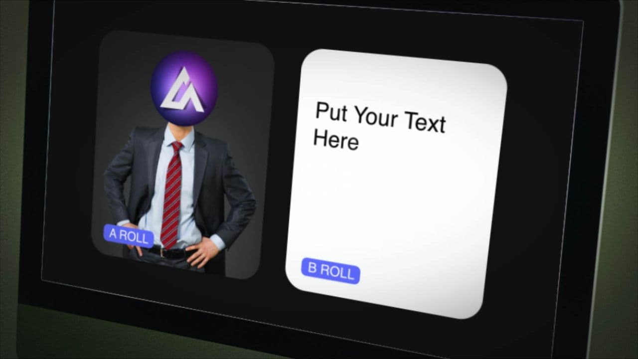 template Side-by-Side Comparison Animation preview