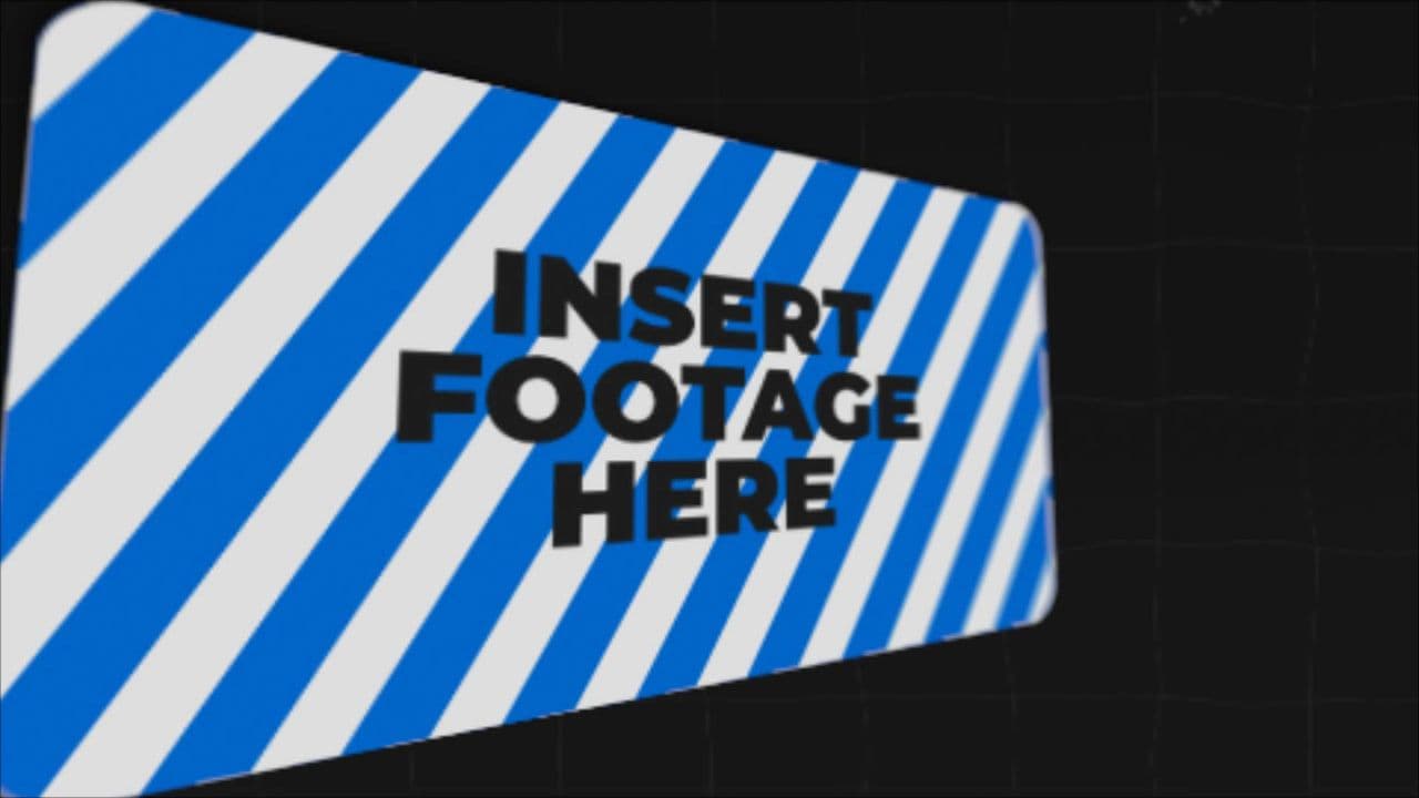 template 3D Slide: Left to Right Animation preview