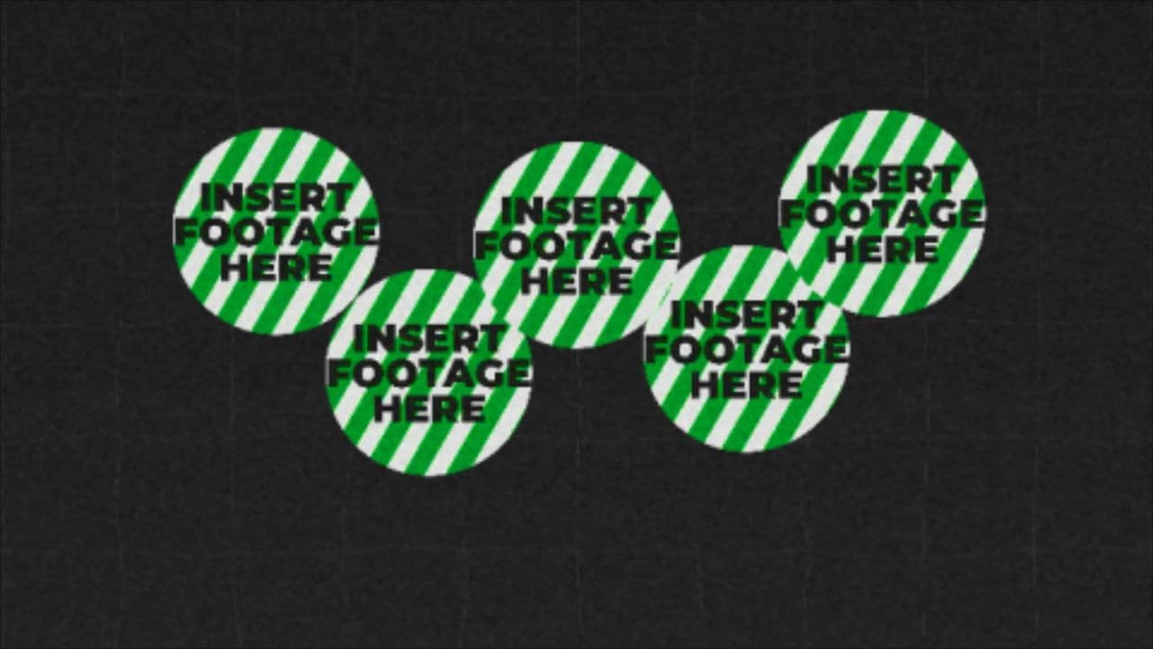 template Five Logos with Dynamic Slide-Up Reveal preview