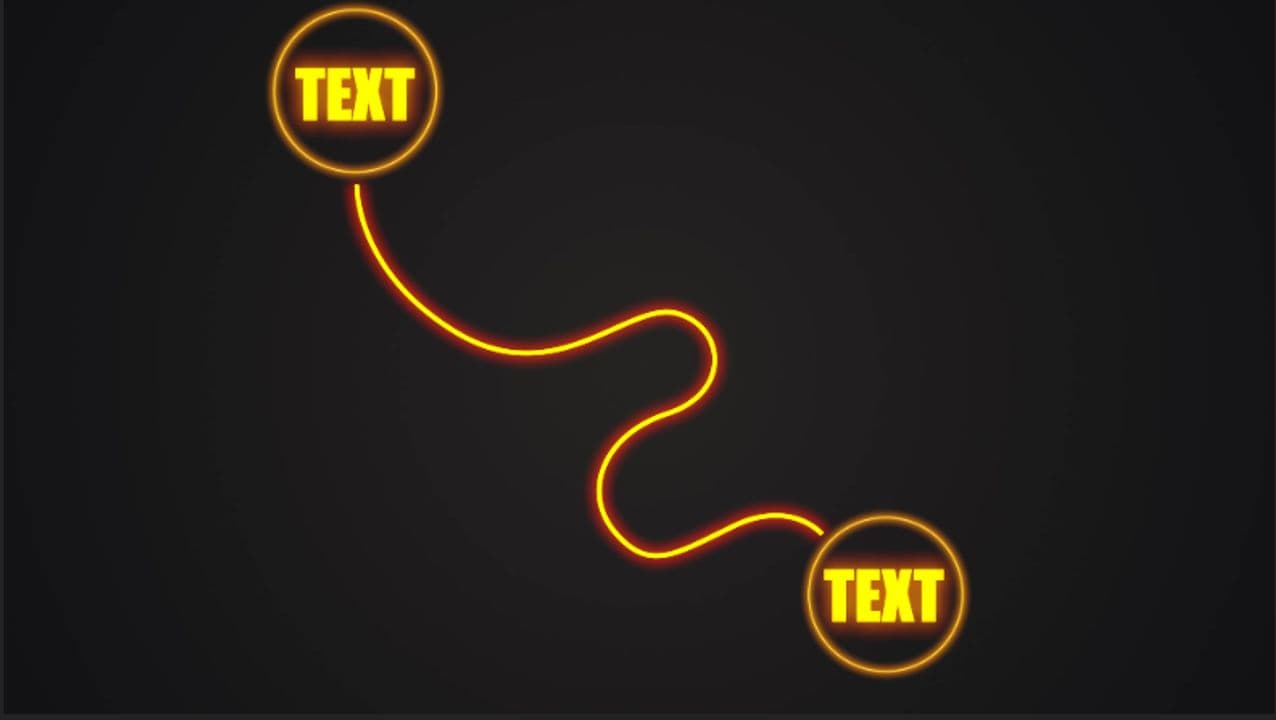 template Glowing Text Step-by-Step Reveal | 2 Steps preview