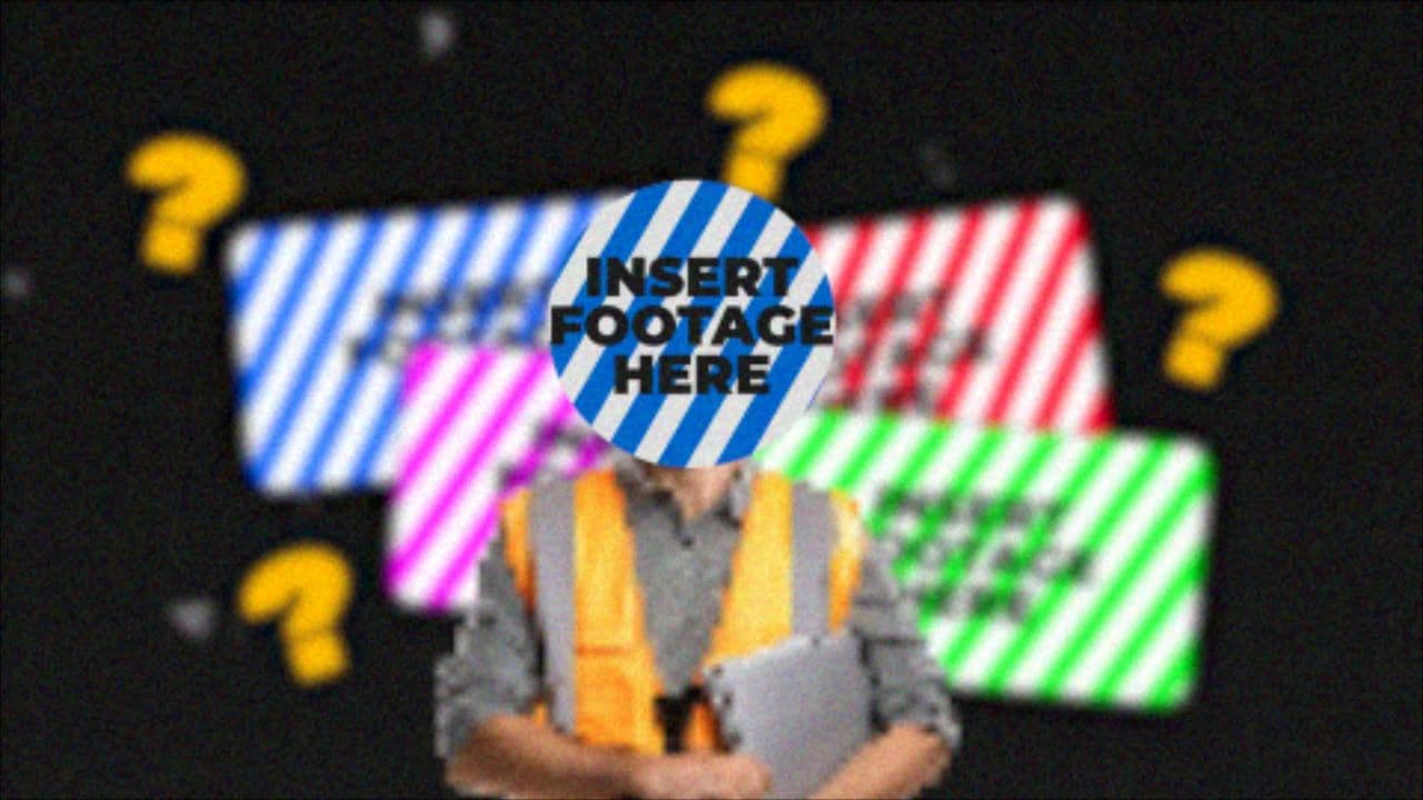 template 4-Image Reveal with Character Twist preview