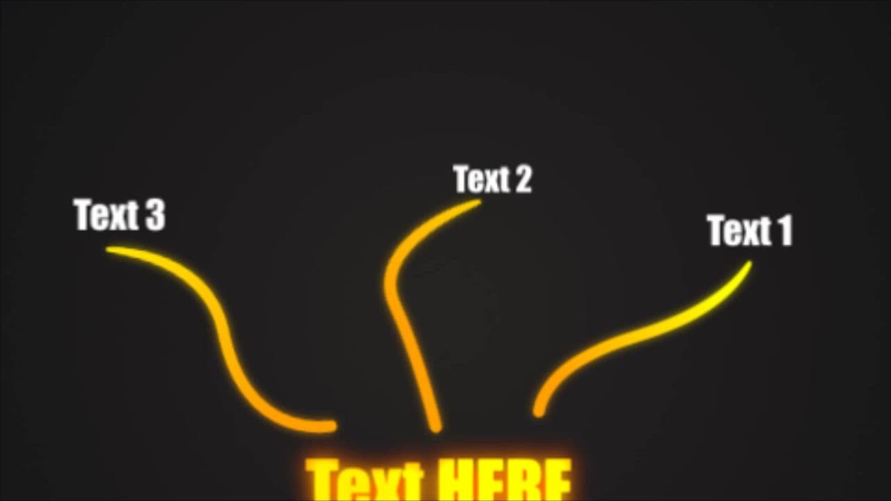 template Blueprint with Three Curved Extensions preview