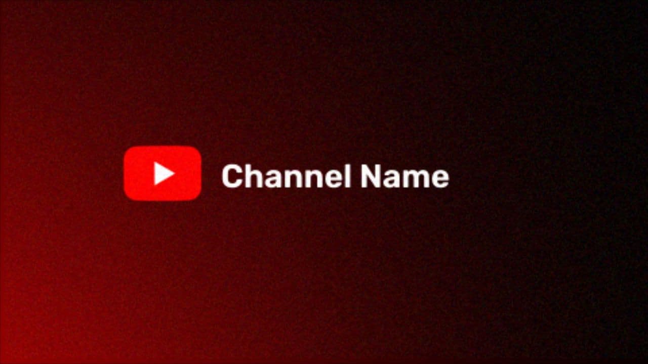 template YouTube Channel Logo Reveal Animation | Bold Intro Branding preview