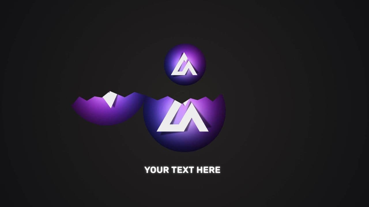 template Logo Reveal with Hidden Inner Logo preview