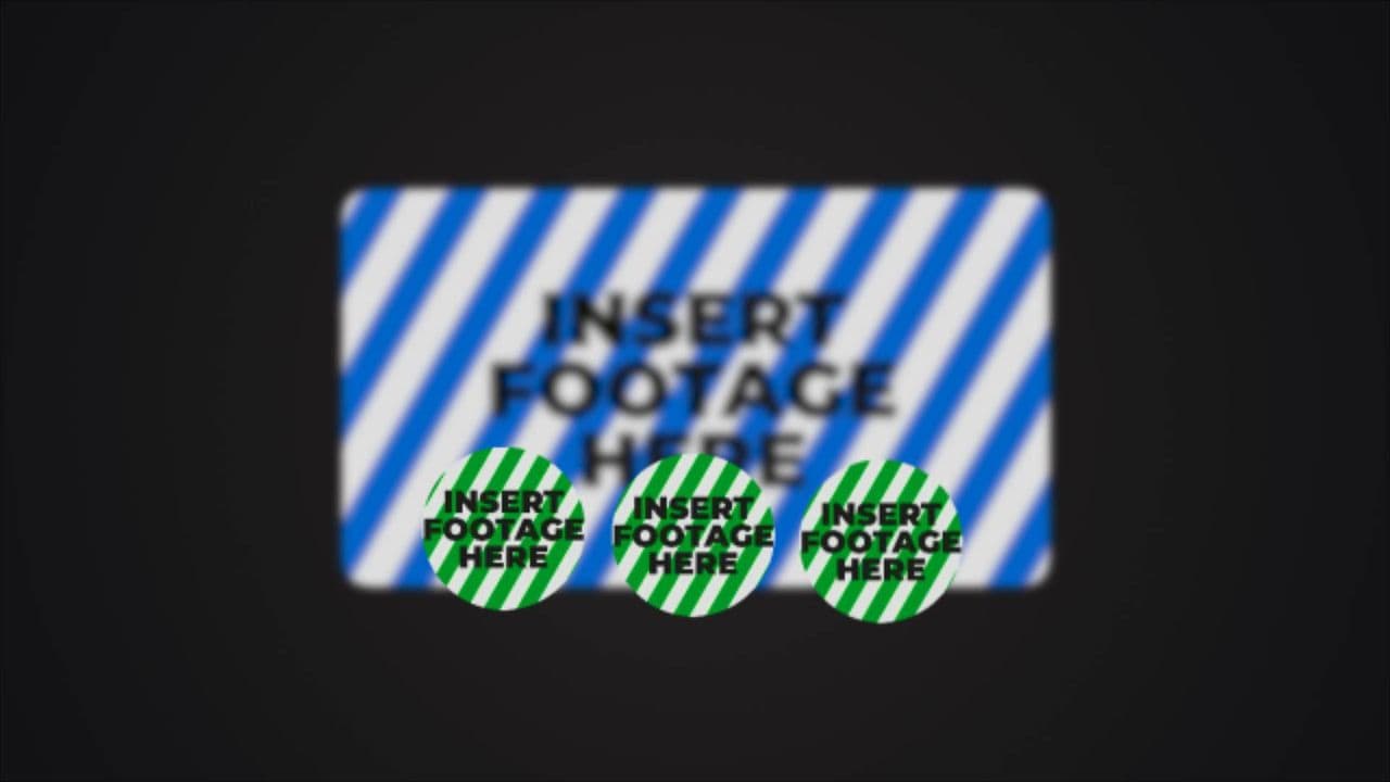 template 3D Slide Transition with Logos Reveal preview