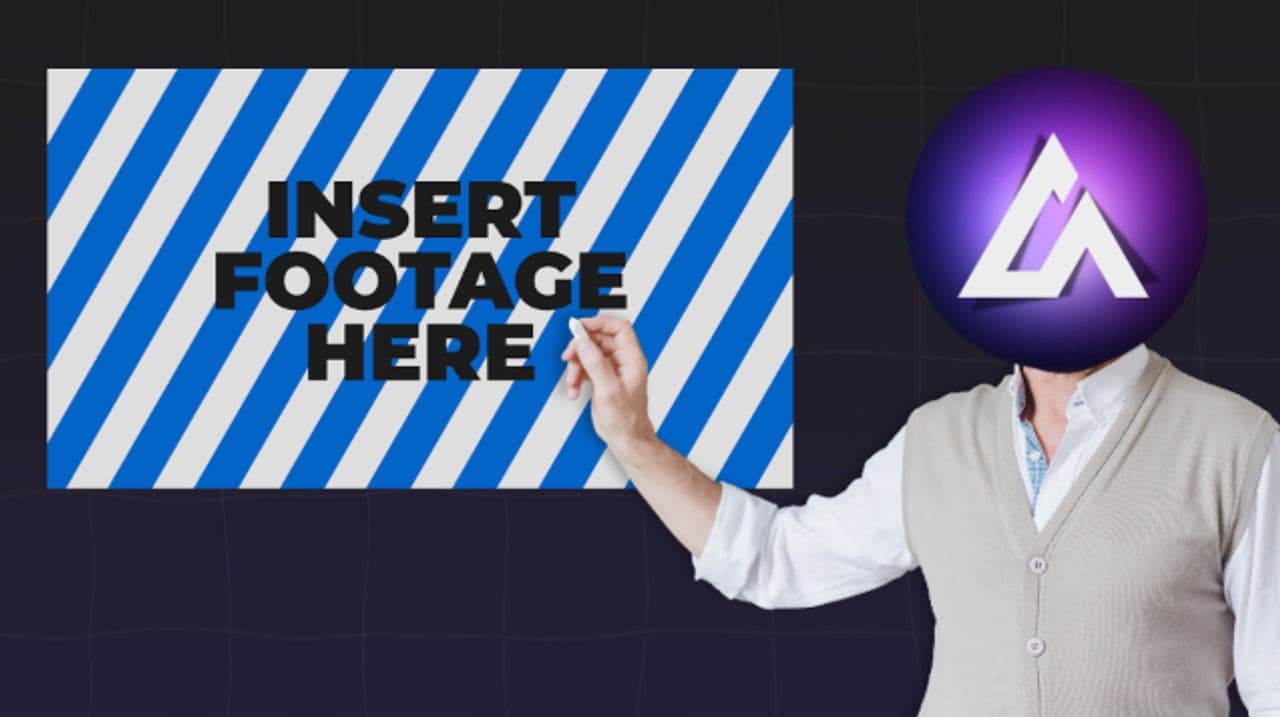 template Animated Character | Pointing at Blackboard Tutorial preview