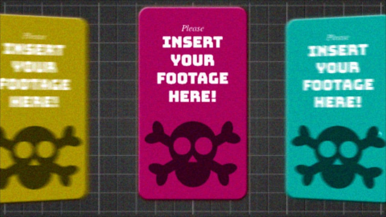 template Sliding Transition with 3-Image Showcase preview