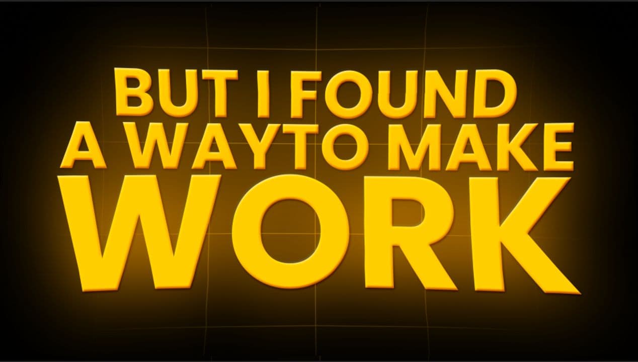 template 3D Yellow Highlighted Text | Bold Word Effect preview