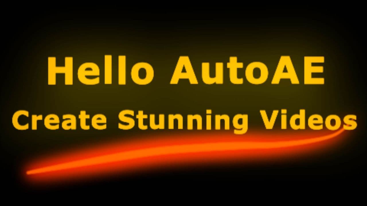 template Glowing Text & Handwritten Underline preview