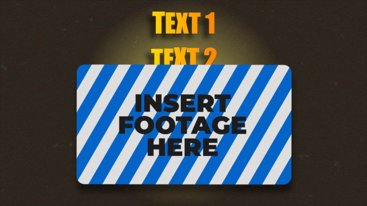 template Highlighted Image with Text Carousel Effect preview