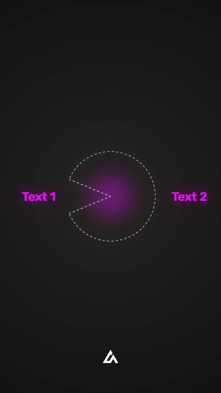template Animated Pie Chart Comparison – Highlight 2 Perspectives with Contrast preview