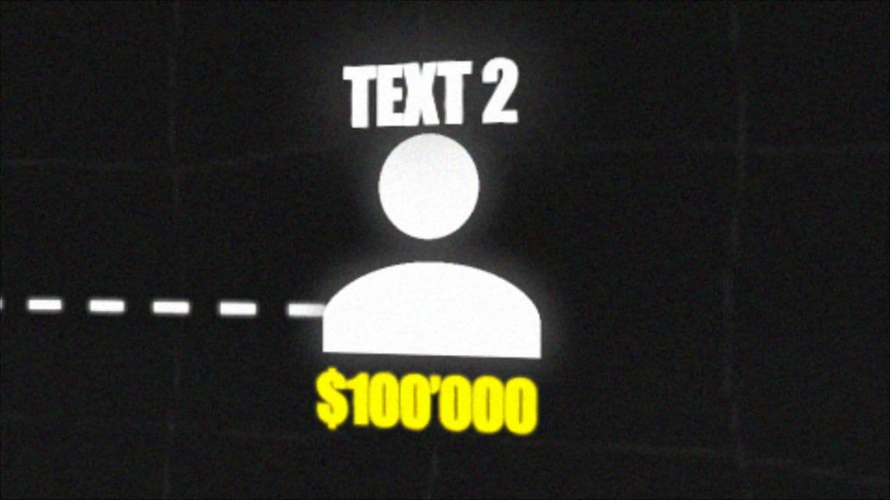 template Neon Glow Animation with Bold Character Icons preview