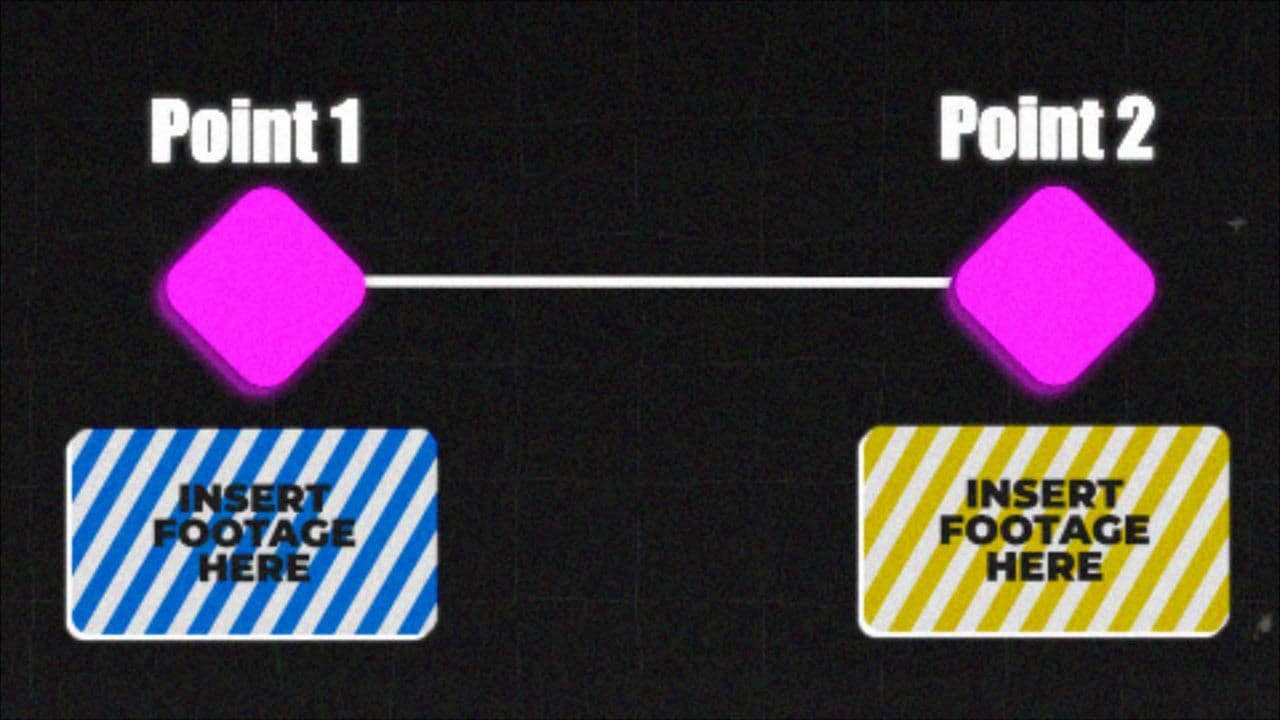 template Dynamic Point-to-Point Transition Video preview