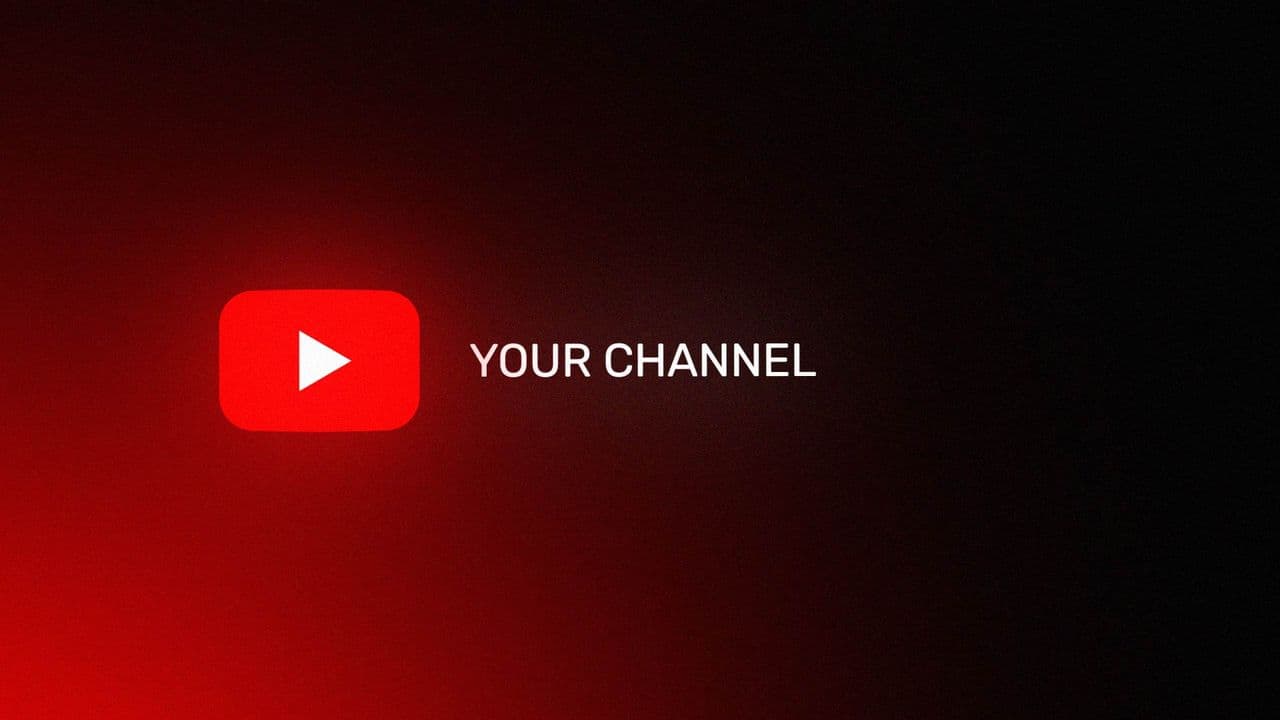 template YouTube Reveal with Channel Name | Clean Identity Animation preview