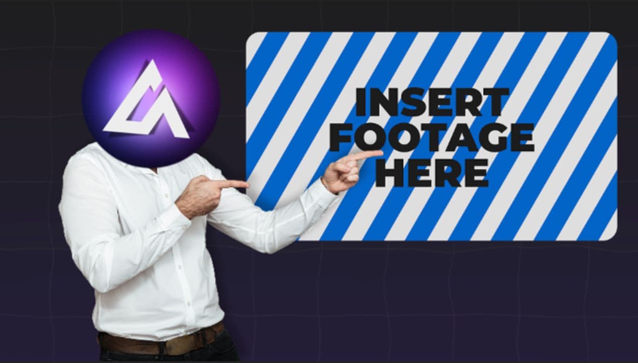 template Animated Character | Pointing at Blackboard with Focused Content preview