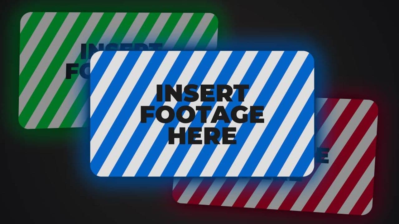 template Dynamic Light Focus 3 Image Shift preview