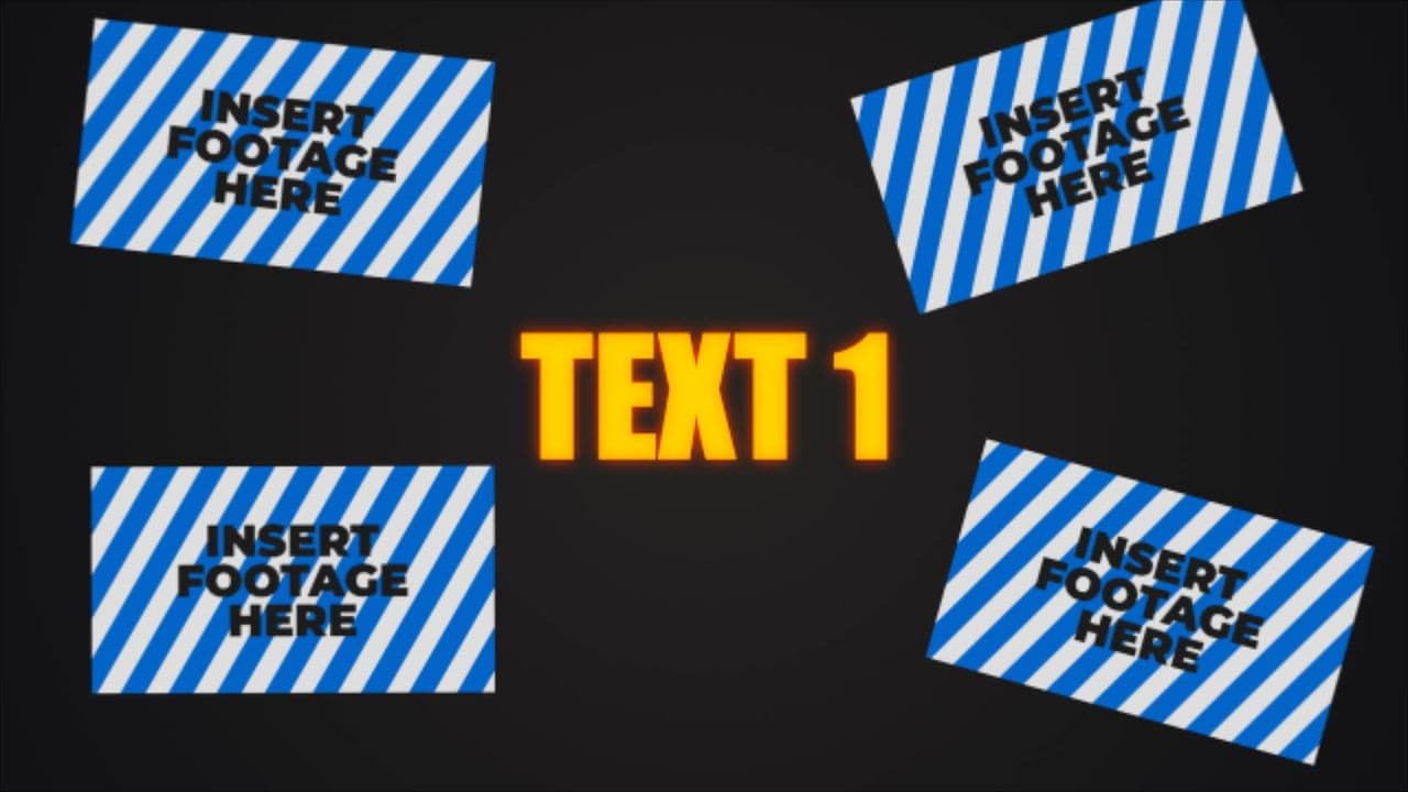 template Multi-Screen Showcase with YouTube Logo preview