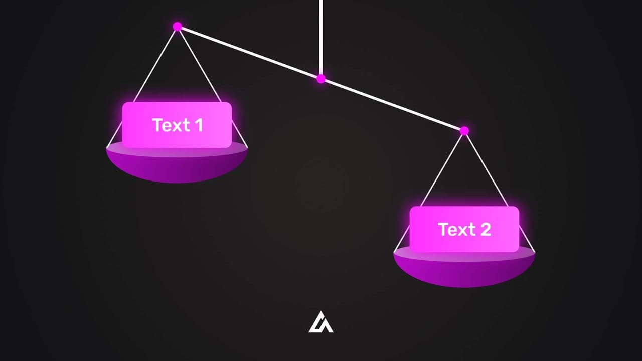 template 2-Sided Balance Animation | Compare Opposing Ideas Visually preview